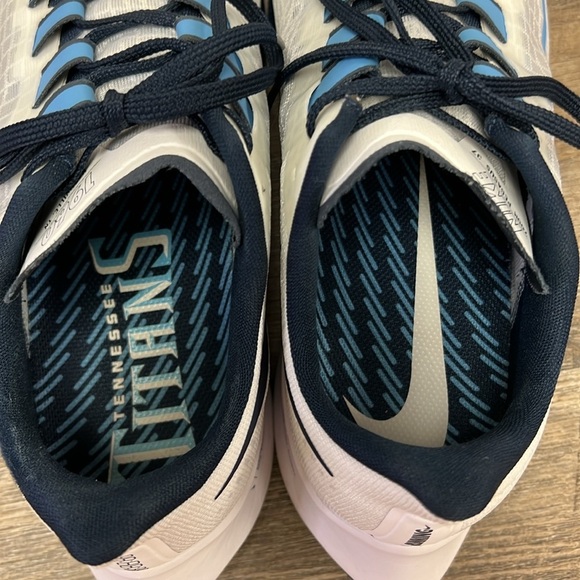 Nike Zoom Pegasus 37 Titans Running Shoes CZ5465-100 Men’s Size 10 Women’s 11.5 - Picture 10 of 16